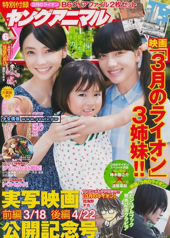Young Animal 2017 No.06 倉科カナ 清原果耶 他