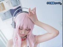 Cosplay Nagisa 魔物喵 Super Sonico