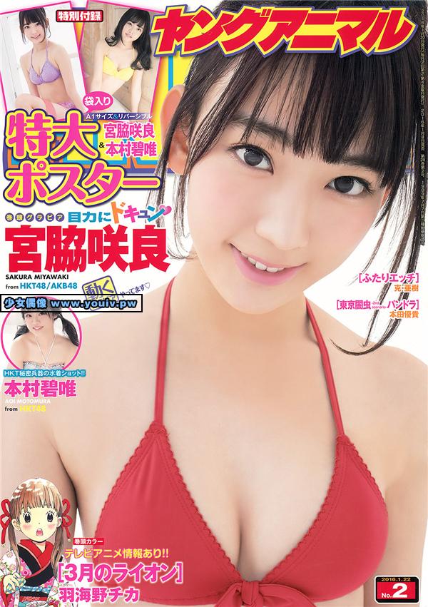 Young Animal 2016 No.02 Sakura Miyawaki 宮脇咲良